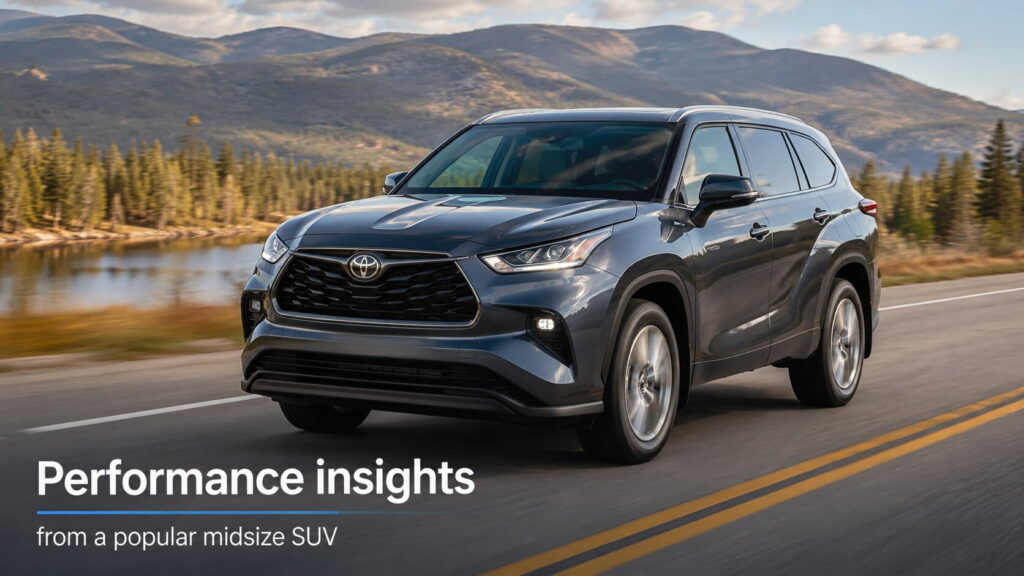 Performance insights from a popular midsize SUV