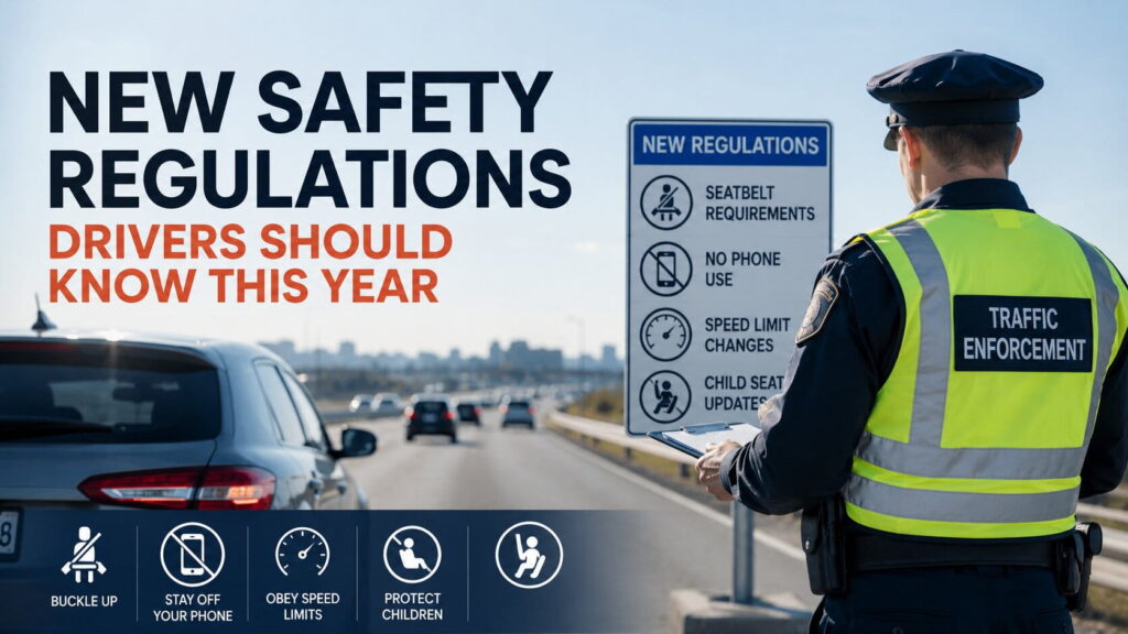 New safety regulations drivers should know this year